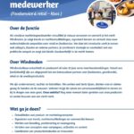 Vacature Creatieve marketing medewerker